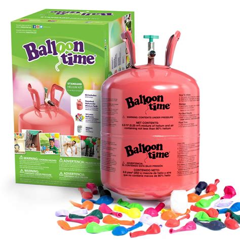 balloon time helium balloon kit|balloon time helium tank walmart.